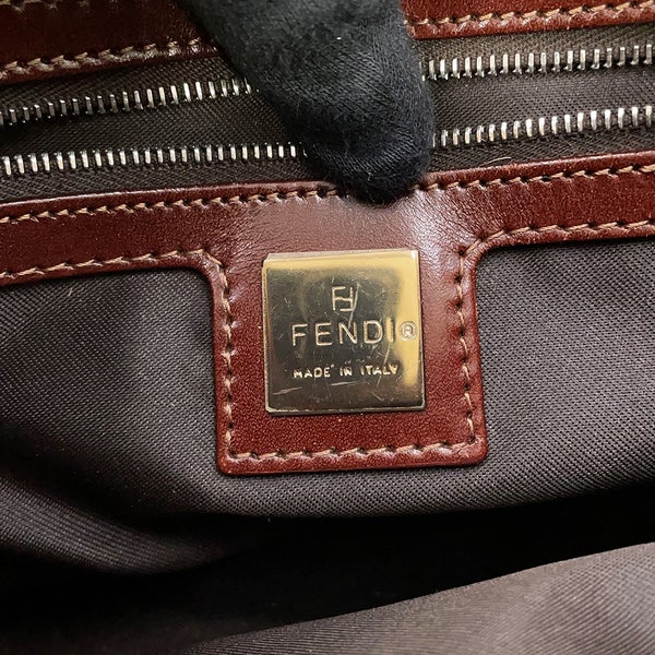 フェンディ ハンドバッグ マンマバケット ハラコ レザー 26325 FENDI ワンショルダーバッグ