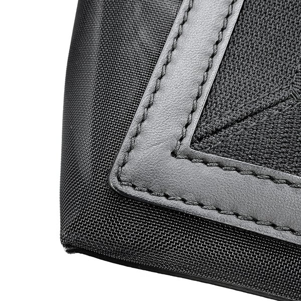 バレンシアガ トートバッグ ネイビーカバ S ポーチ付 メッシュ 339933 BALENCIAGA スモールサイズ 黒