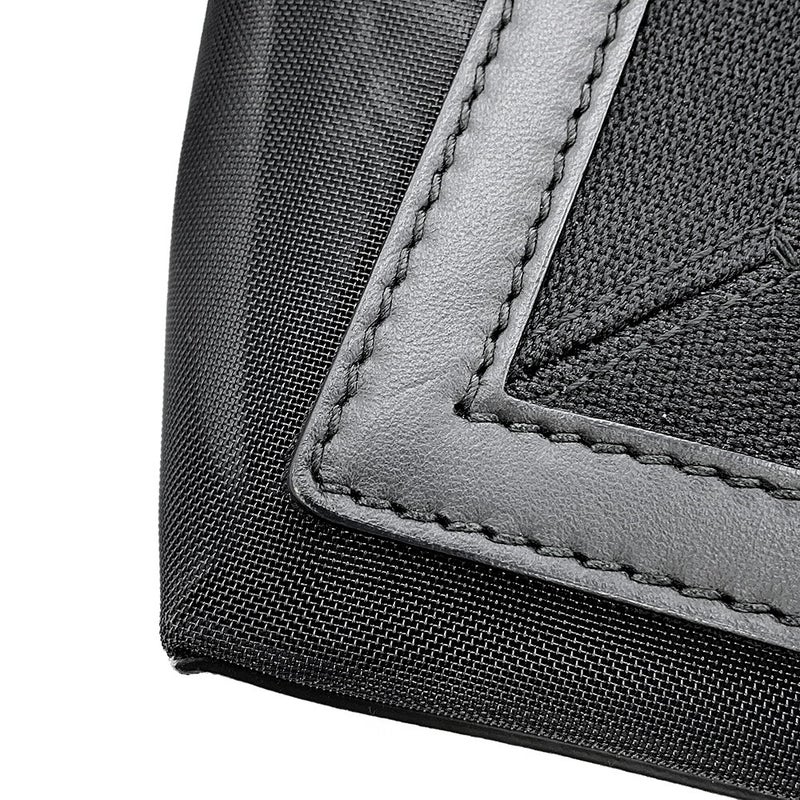 バレンシアガ トートバッグ ネイビーカバ S ポーチ付 メッシュ 339933 BALENCIAGA スモールサイズ 黒