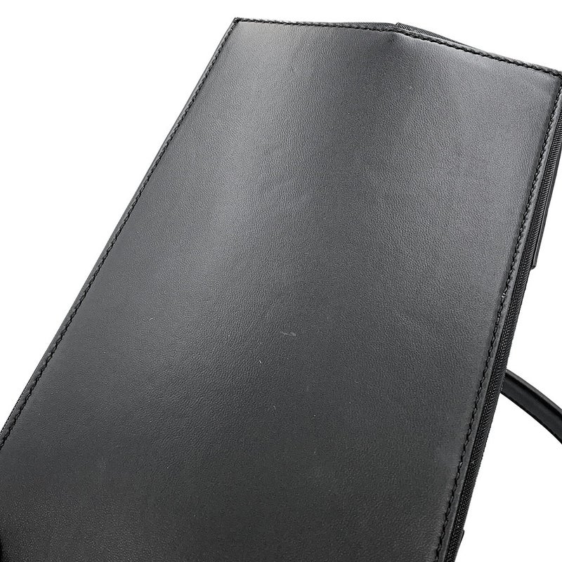 バレンシアガ トートバッグ ネイビーカバ S ポーチ付 メッシュ 339933 BALENCIAGA スモールサイズ 黒