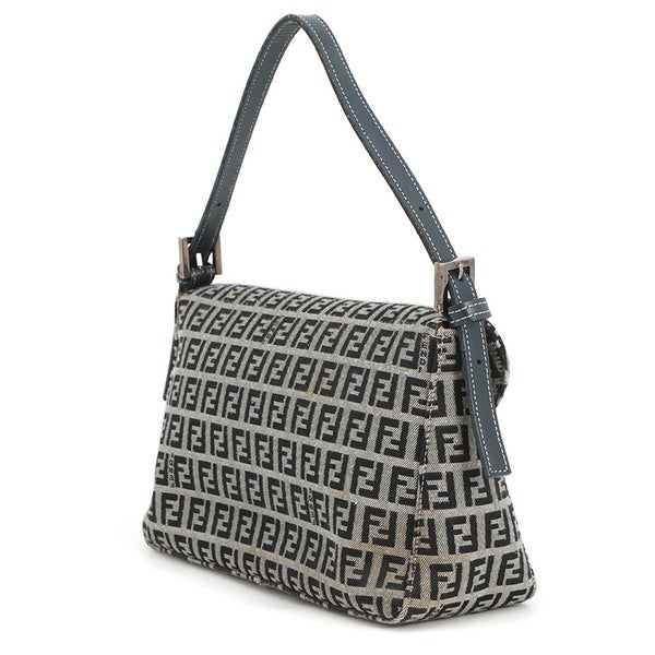 フェンディ ハンドバッグ ズッキーノ マンマバケット キャンバス レザー FENDI