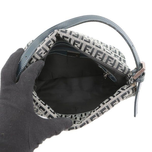 フェンディ ハンドバッグ ズッキーノ マンマバケット キャンバス レザー FENDI