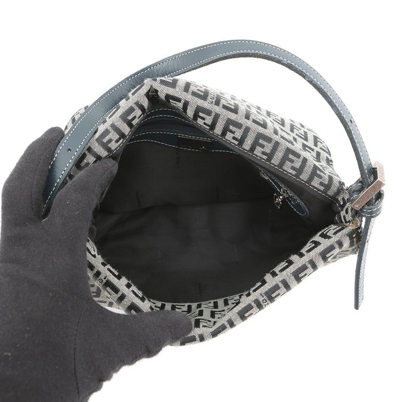 フェンディ ハンドバッグ ズッキーノ マンマバケット キャンバス レザー FENDI