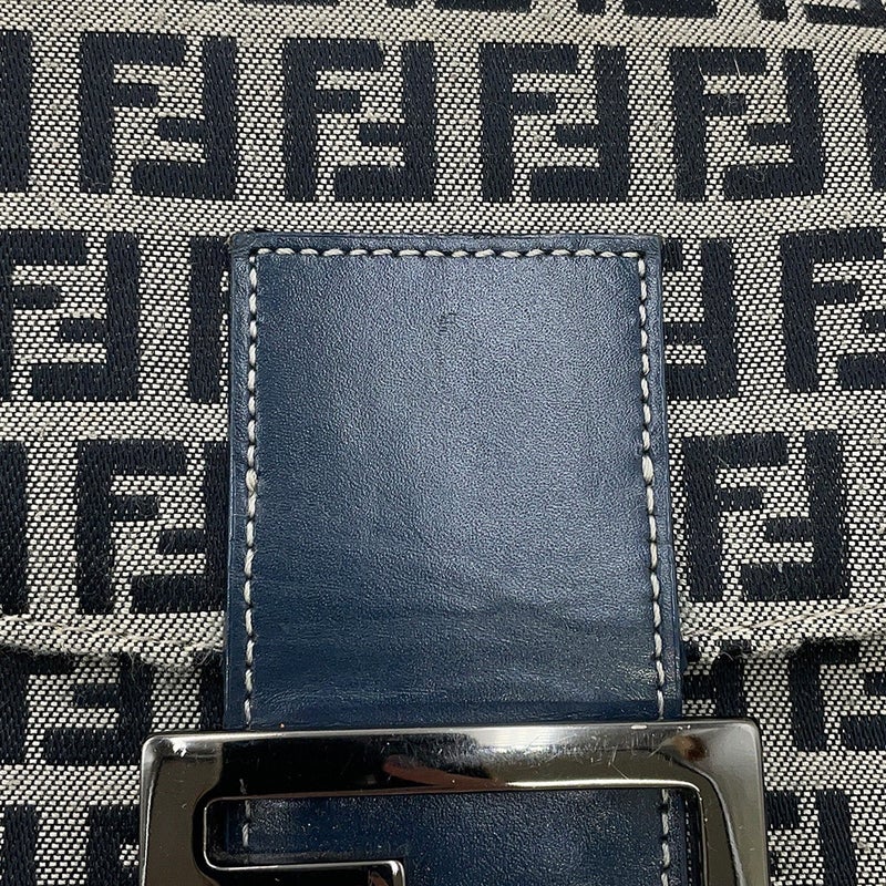 フェンディ ハンドバッグ ズッキーノ マンマバケット キャンバス レザー FENDI