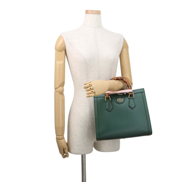 グッチ ハンドバッグ ダイアナ バンブー スモール レザー 702721 GUCCI 2way