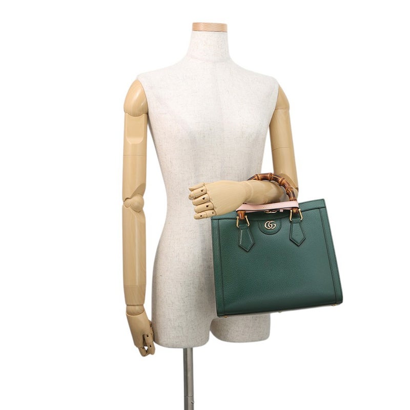 グッチ ハンドバッグ ダイアナ バンブー スモール レザー 702721 GUCCI 2way