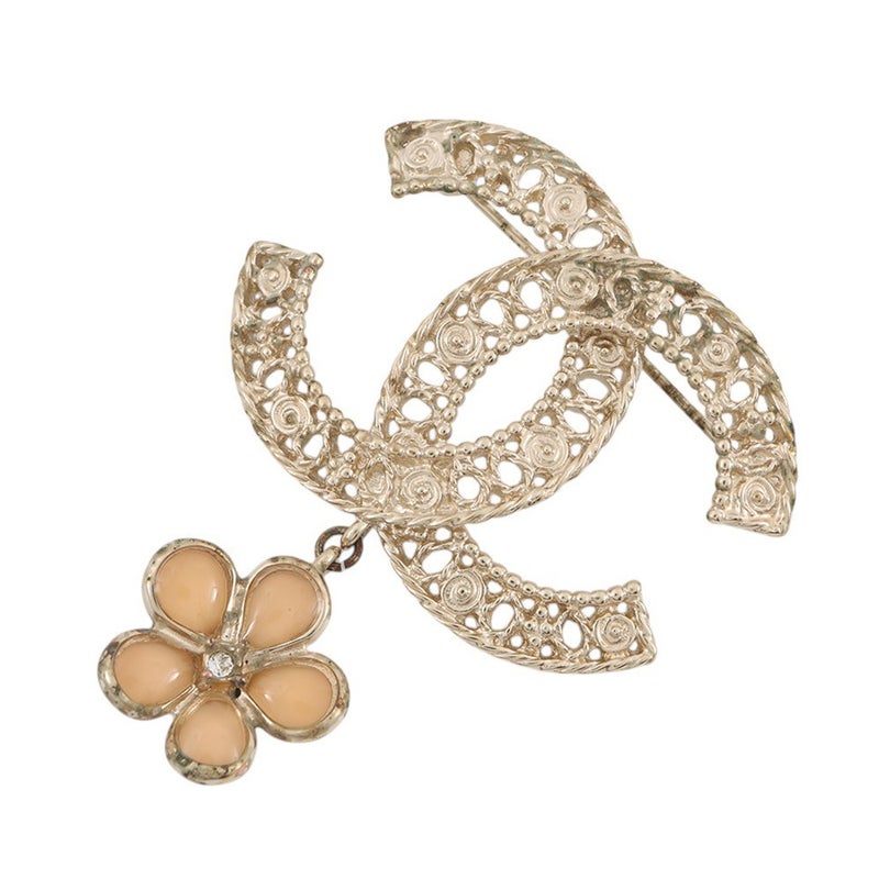 シャネル ブローチ ココマーク フラワー メタル A18 C CHANEL アクセサリー