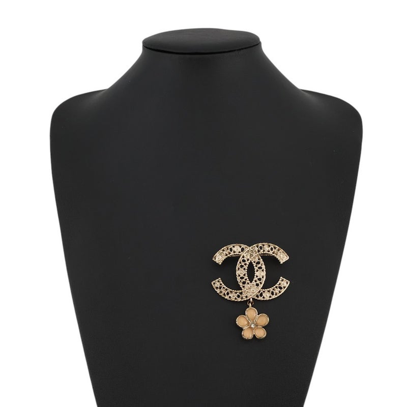 シャネル ブローチ ココマーク フラワー メタル A18 C CHANEL アクセサリー