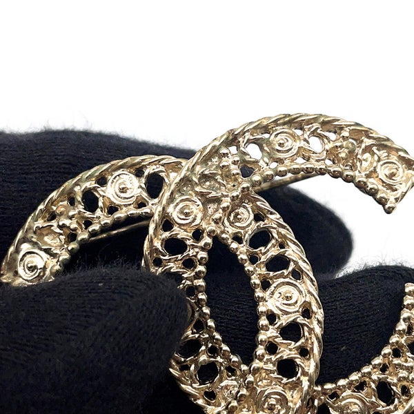 シャネル ブローチ ココマーク フラワー メタル A18 C CHANEL アクセサリー