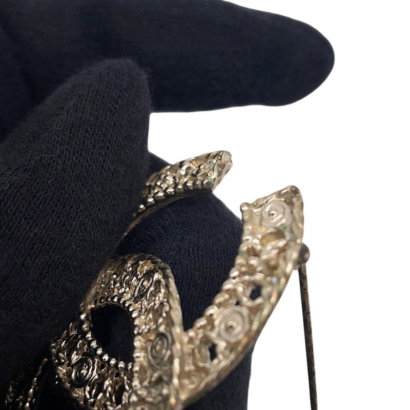 シャネル ブローチ ココマーク フラワー メタル A18 C CHANEL アクセサリー