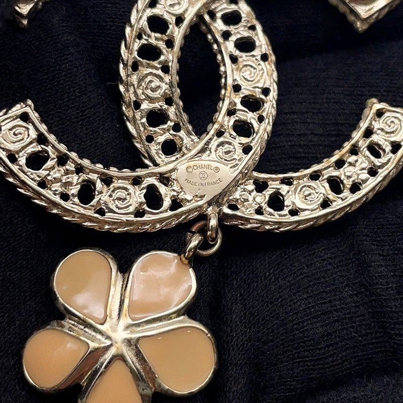 シャネル ブローチ ココマーク フラワー メタル A18 C CHANEL アクセサリー