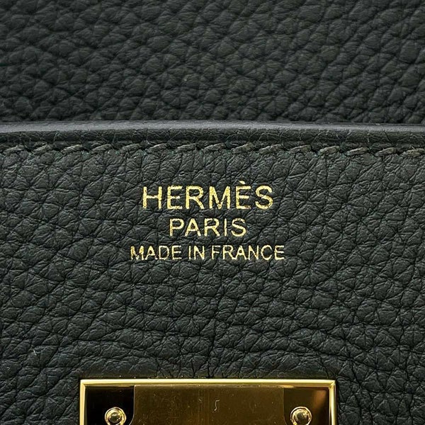 エルメス バーキン30 ヴェールフォンセ/ゴールド金具 トゴ W刻印 HERMES Birkin ハンドバッグ