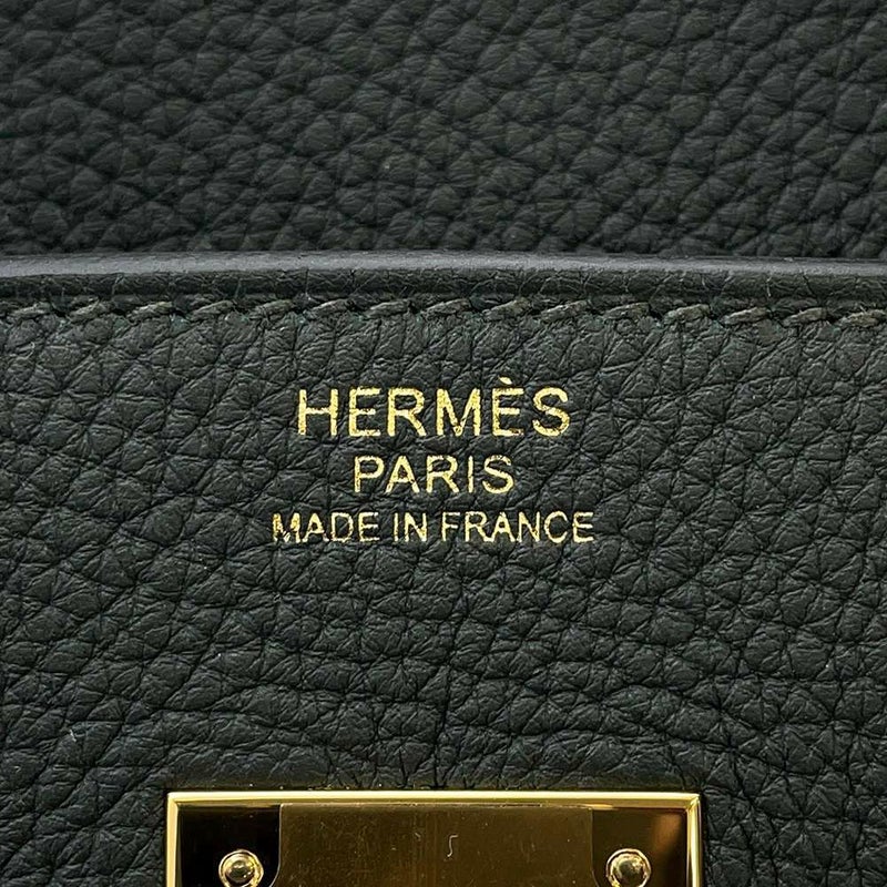 エルメス バーキン30 ヴェールフォンセ/ゴールド金具 トゴ W刻印 HERMES Birkin ハンドバッグ
