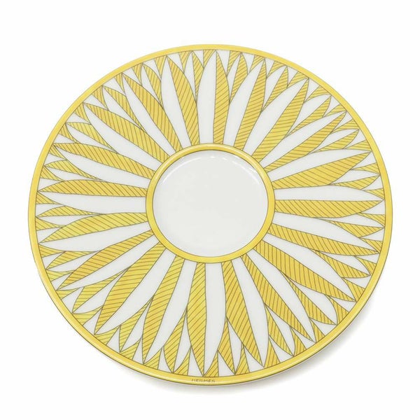 エルメス ティーカップ ソーサー ソレイユ 2客セット 200ml HERMES 食器 陶器 ギフト ポーセリン 白