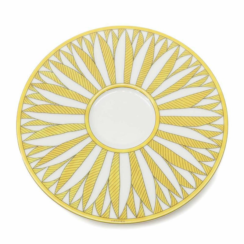 エルメス ティーカップ ソーサー ソレイユ 2客セット 200ml HERMES 食器 陶器 ギフト ポーセリン 白