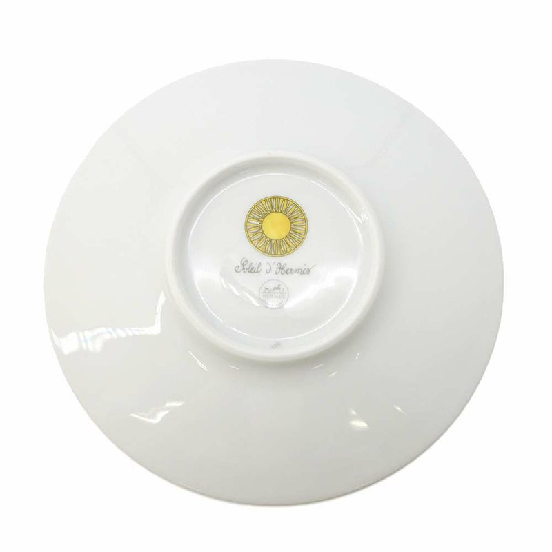 エルメス ティーカップ ソーサー ソレイユ 2客セット 200ml HERMES 食器 陶器 ギフト ポーセリン 白