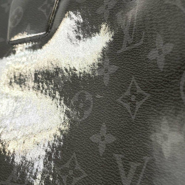 ルイヴィトン ボストンバッグ モノグラム・エクリプス グレーズ キーポル・バンドリエール50 M43901 黒 ブラック