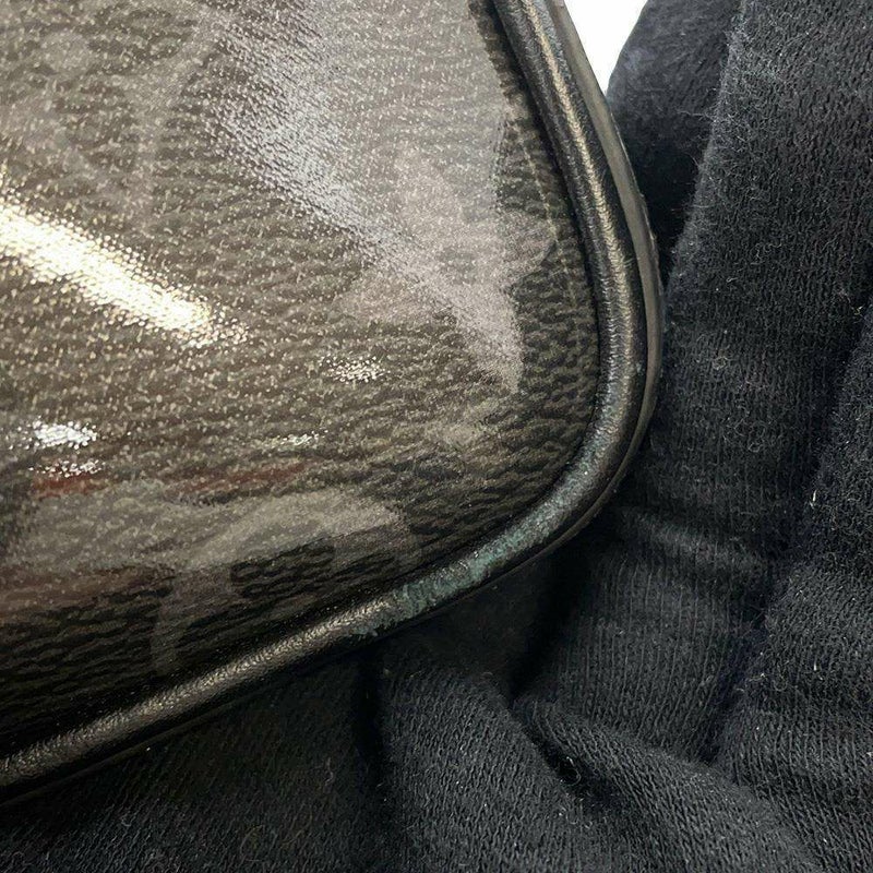 ルイヴィトン ボストンバッグ モノグラム・エクリプス グレーズ キーポル・バンドリエール50 M43901 黒 ブラック