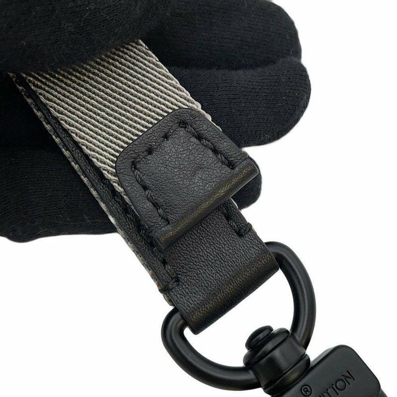 ルイヴィトン ボストンバッグ モノグラム・エクリプス グレーズ キーポル・バンドリエール50 M43901 黒 ブラック