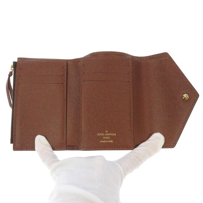 ルイヴィトン 財布 モノグラム ポルトフォイユ・ヴィクトリーヌ M62472 LOUIS VUITTON ヴィトン 三つ折り