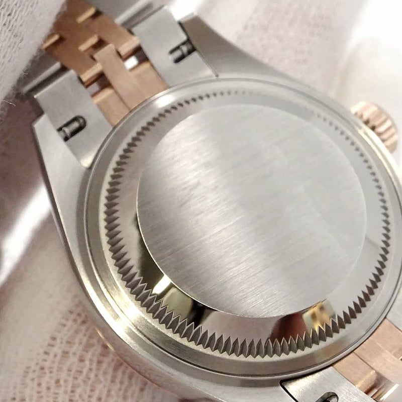 ロレックス レディ デイトジャスト SS/K18PG 279171 ROLEX 腕時計 オーベルジーヌ文字盤 10PD