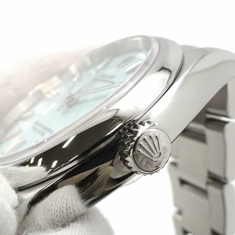 ロレックス オイスターパーペチュアル36 ランダムシリアル ルーレット 126000 ROLEX 腕時計 ターコイズブルー文字盤
