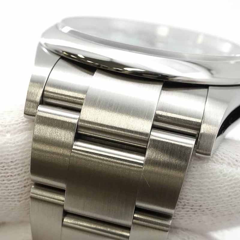 ロレックス オイスターパーペチュアル36 ランダムシリアル ルーレット 126000 ROLEX 腕時計 ターコイズブルー文字盤
