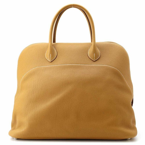 エルメス ボリードリラックス45 ナチュラルサブレ/シルバー金具 トリヨンノヴィーヨ Y刻印