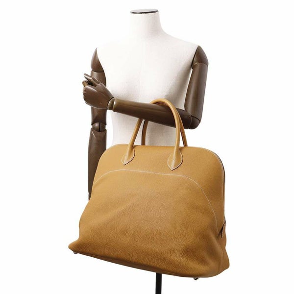 エルメス ボリードリラックス45 ナチュラルサブレ/シルバー金具 トリヨンノヴィーヨ Y刻印