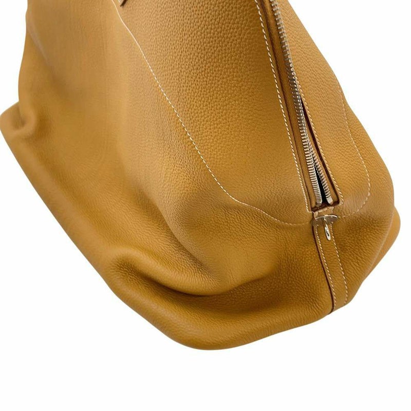 エルメス ボリードリラックス45 ナチュラルサブレ/シルバー金具 トリヨンノヴィーヨ Y刻印