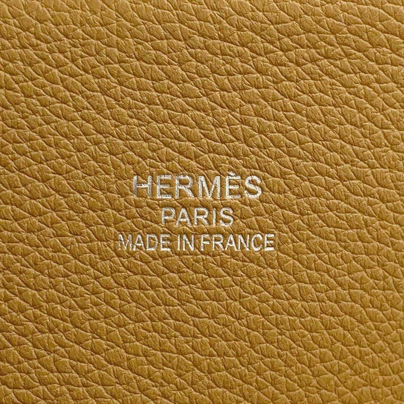 エルメス ボリードリラックス45 ナチュラルサブレ/シルバー金具 トリヨンノヴィーヨ Y刻印