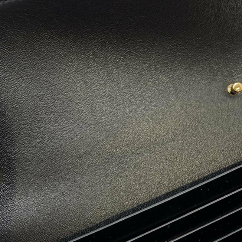 エルメス 長財布 コンスタンス トゥーゴー ロング ブラック/ゴールド金具 ボックスカーフ B刻印 黒