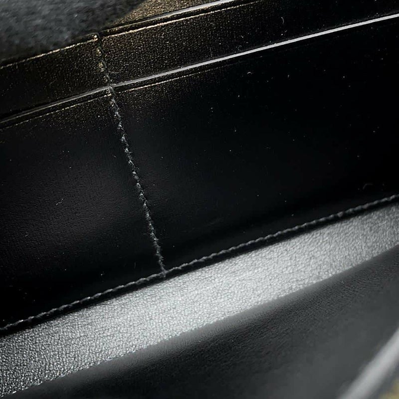 エルメス 長財布 コンスタンス トゥーゴー ロング ブラック/ゴールド金具 ボックスカーフ B刻印 黒