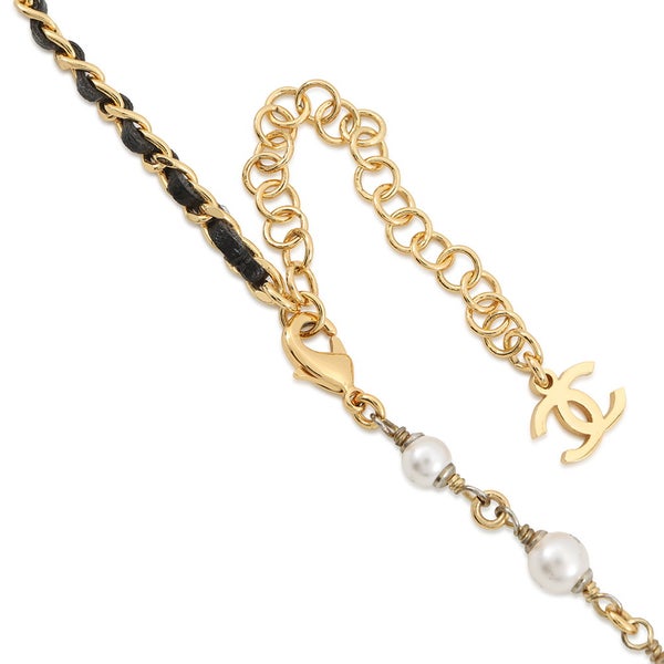 シャネル ネックレス ココマーク ラインストーン フェイクパール B24K ABE732 CHANEL アクセサリー