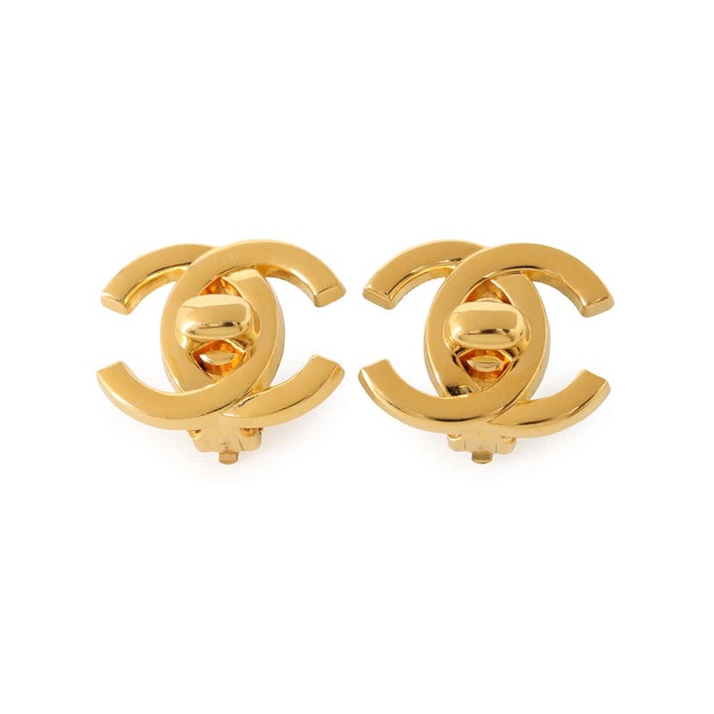シャネル イヤリング ココマーク ターンロック メタル 95A CHANEL アクセサリー