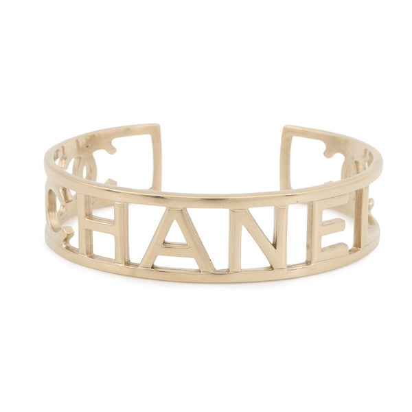 シャネル ブレスレット ココマーク 透かし バングル B15S CHANEL 