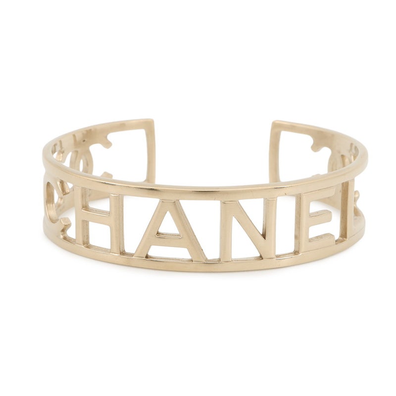 シャネル ブレスレット ココマーク 透かし バングル B15S CHANEL アクセサリー
