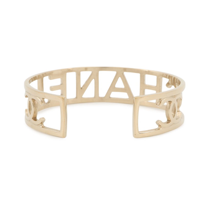 シャネル ブレスレット ココマーク 透かし バングル B15S CHANEL アクセサリー