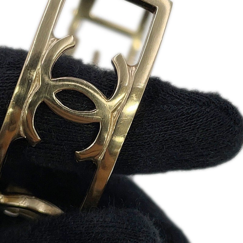 シャネル ブレスレット ココマーク 透かし バングル B15S CHANEL アクセサリー