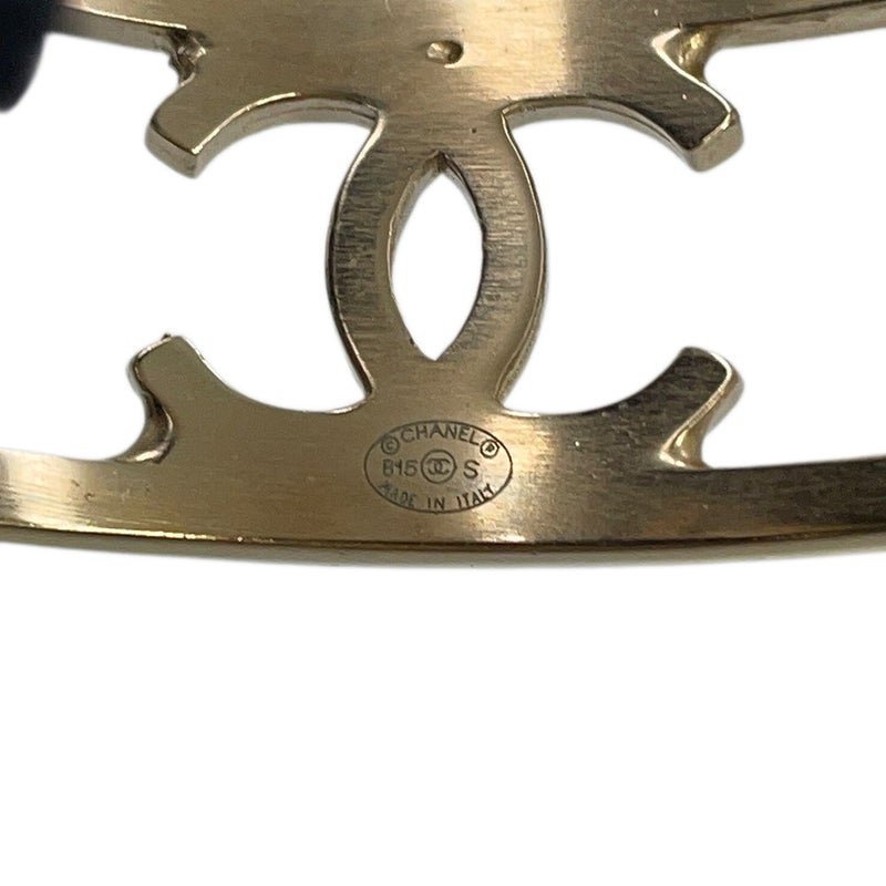 シャネル ブレスレット ココマーク 透かし バングル B15S CHANEL アクセサリー