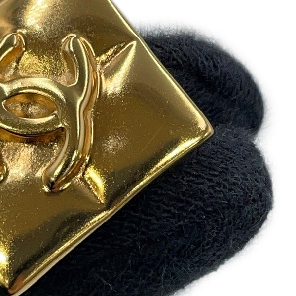 シャネル ピアス ココマーク マトラッセ スクエア メタル D24K ABE656 CHANEL アクセサリー