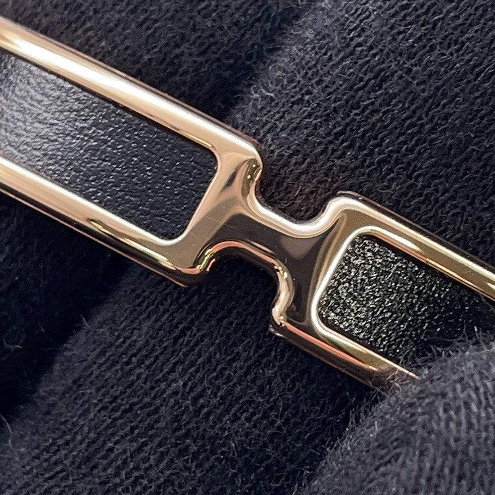 エルメス ブレスレット オランプ ブラック/ピンクゴールド金具 サイズ