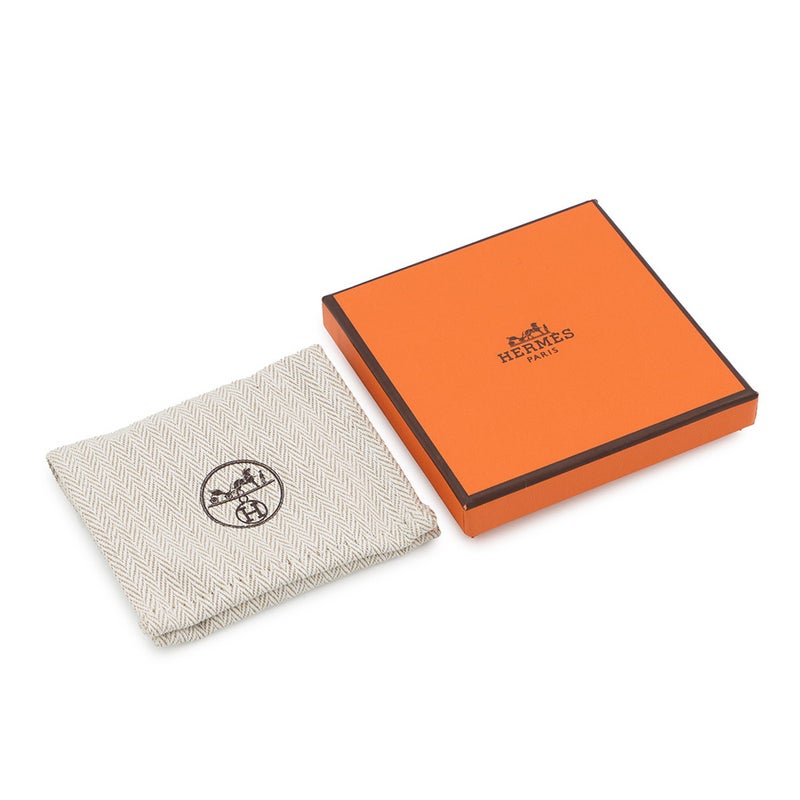エルメス ブレスレット オランプ ブラック/ピンクゴールド金具 サイズT2 HERMES バングル アクセサリー 黒