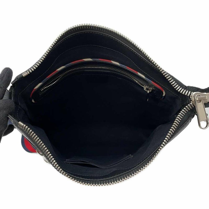 グッチ ショルダーバッグ GGスプリーム クーリエ メッセンジャーバッグ 474137 GUCCI バッグ メンズ 黒