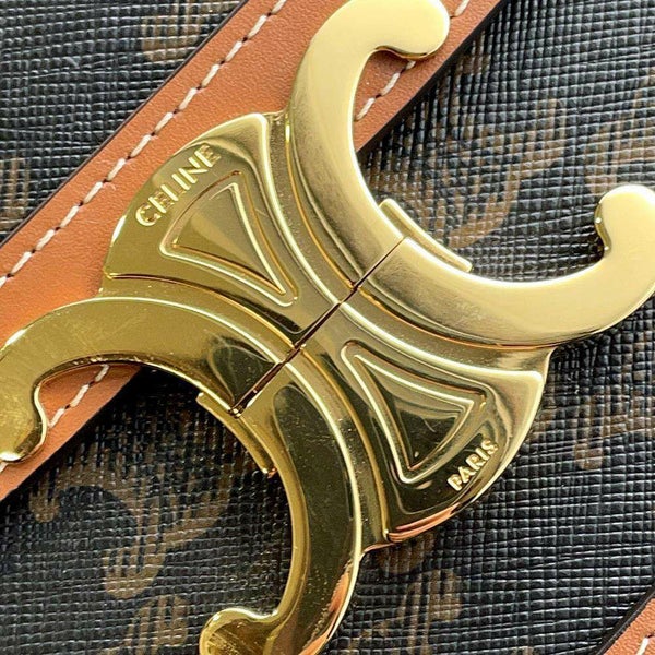 セリーヌ ショルダーバッグ ティーントリオンフ レザー 191242BZ4.04LU CELINE バッグ