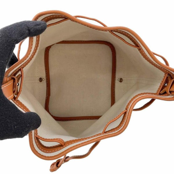 ゴヤール ショルダーバッグ プティ フロ バケットバッグ レザー GOYARD 黒