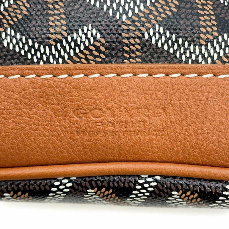 ゴヤール ショルダーバッグ プティ フロ バケットバッグ レザー GOYARD 黒