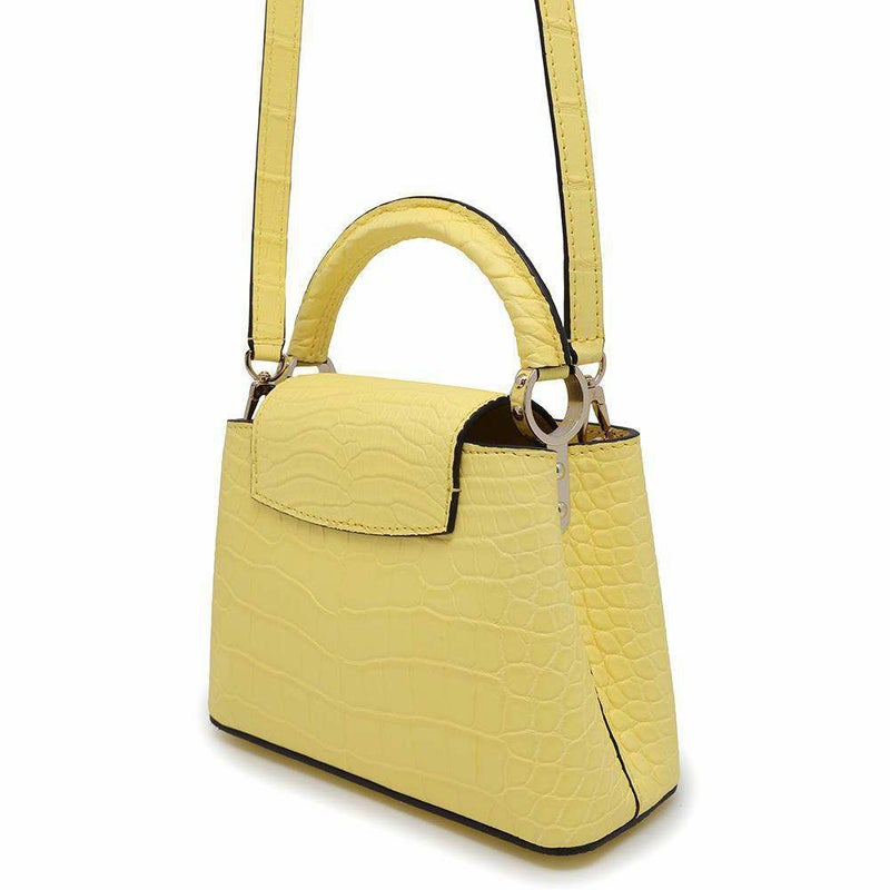 ルイヴィトン ハンドバッグ アリゲーターマット カプシーヌMINI N82789 LOUIS VUITTON 2wayバッグ