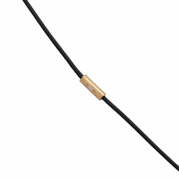 エルメス ネックレス ループグラン ブラック/ゴールド金具 スイフト/メタル HERMES アクセサリー