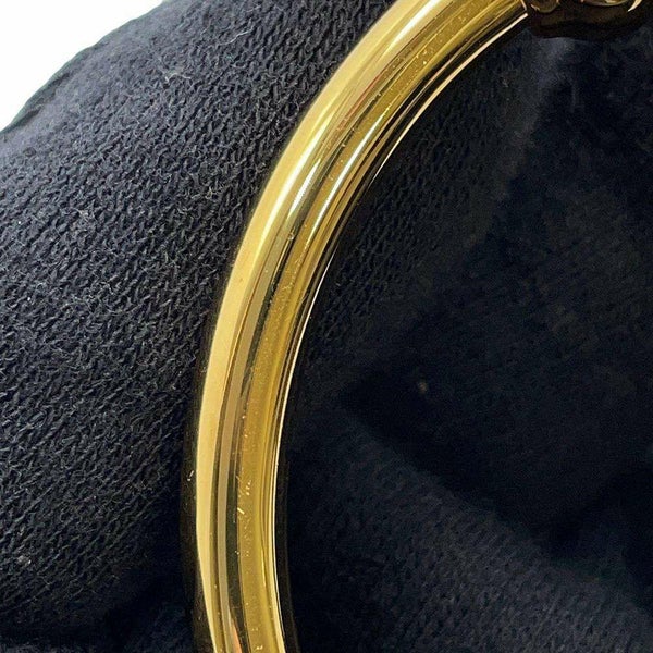 エルメス ネックレス ループグラン ブラック/ゴールド金具 スイフト/メタル HERMES アクセサリー